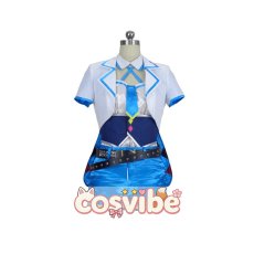 画像1: バーチャルYouTuber　VTuber　富士葵　コスプレ衣装　 コスチューム　 cosplay　イベント仮装 (1)