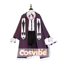 画像1: バーチャルYouTuber　VTuber　猫又おかゆ　チェシャ猫衣装　コスプレ衣装　 コスチューム　 cosplay　イベント仮装 (1)