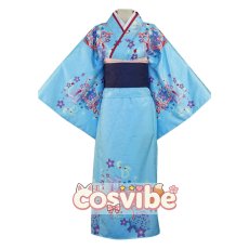 画像1: るろうに剣心　神谷薫　着物　コスプレ衣装　 コスチューム　 cosplay　イベント仮装 (1)
