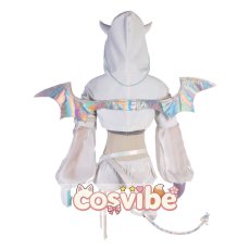 画像3: バーチャルYouTuber　VTuber　常闇トワ　白衣装　コスプレ衣装　 コスチューム　 cosplay　イベント仮装 (3)