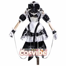 画像1: 化物語　忍野忍　MAIDMADE　メイドメイド　コスプレ衣装　 コスチューム　 cosplay　イベント仮装 (1)