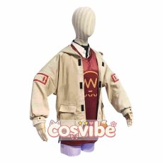 画像4: ブルーアーカイブ　小塗マキ　キャンプ　コスプレ衣装　 コスチューム　 cosplay　イベント仮装 (4)