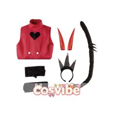 画像3: ハズビンホテル（Hazbin Hotel）　チャーリー・モーニングスター（Charlie Morningstar）　コスプレ衣装　 コスチューム　 cosplay　イベント仮装 (3)