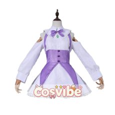 画像1: Re:ゼロから始める異世界生活　エミリア　Memory Snow　コスプレ衣装　 コスチューム　 cosplay　イベント仮装 (1)