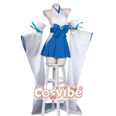 画像1: 魔法少女にあこがれて　水神小夜　マジアアズール　真化(ラ・ヴェリタ)　コスプレ衣装　 コスチューム　 cosplay　イベント仮装 (1)