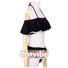 画像1: ブルーアーカイブ　黒見セリカ（水着）　コスプレ衣装　 コスチューム　 cosplay　イベント仮装 (1)
