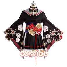 画像1: ブルーアーカイブ　狐坂ワカモ　コスプレ衣装　 コスチューム　 cosplay　イベント仮装 (1)