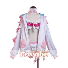 画像1: バーチャルYouTuber　Vtuber　博衣こより　パーカ水着衣装　コスプレ衣装　 コスチューム　 cosplay　イベント仮装 (1)