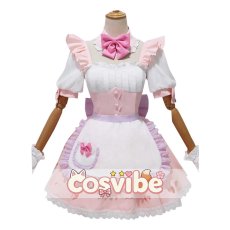画像1: Re:ゼロから始める異世界生活　レム　ラム　夢かわメイド　コスプレ衣装　 コスチューム　 cosplay　イベント仮装 (1)