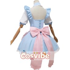 画像4: Re:ゼロから始める異世界生活　レム　ラム　夢かわメイド　コスプレ衣装　 コスチューム　 cosplay　イベント仮装 (4)
