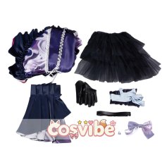 画像4: プロジェクトセカイ カラフルステージ！ feat. 初音ミク　朝比奈まふゆ　turning purple　あたたかい手　コスプレ衣装　 コスチューム　 cosplay　イベント仮装 (4)