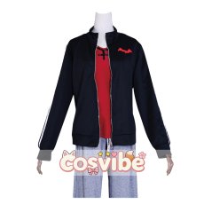 画像1: バーチャルYouTuber　VTuber　葛葉（くずは）　通常　ジャージ　コスプレ衣装　 コスチューム　 cosplay　イベント仮装 (1)