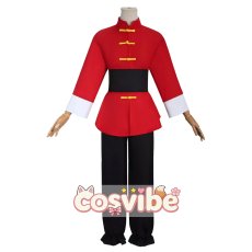 画像1: らんま1/2　早乙女乱馬　チャイナ服　コスプレ衣装　 コスチューム　 cosplay　イベント仮装 (1)