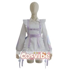 画像1: バーチャルYouTuber　VTuber　轟はじめ　メイド服　コスプレ衣装　 コスチューム　 cosplay　イベント仮装 (1)