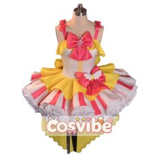 画像1: プリパラ　真中らぁら　スーパーサイリウムらぁら　コスプレ衣装　 コスチューム　 cosplay　イベント仮装 (1)