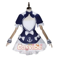 画像1: バーチャルYouTuber　VTuber　湊あくあ　初期衣装　コスプレ衣装　 コスチューム　 cosplay　イベント仮装 (1)
