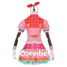 画像2: アイカツ!　星宮いちご　コスプレ衣装　 コスチューム　 cosplay　イベント仮装 (2)