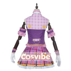画像2: アイカツ!　紫吹蘭　パープルトルテ　コスプレ衣装　 コスチューム　 cosplay　イベント仮装 (2)