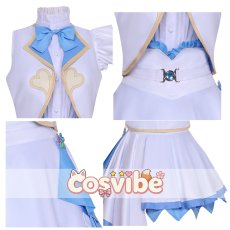 画像4: プロジェクトセカイ カラフルステージ！ feat. 初音ミク　桐谷遥　劇場版プロジェクトセカイ　壊れたセカイと歌えないミク　コスプレ衣装　 コスチューム　 cosplay　イベント仮装 (4)