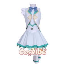 画像1: プロジェクトセカイ カラフルステージ！ feat. 初音ミク　日野森雫　劇場版プロジェクトセカイ　壊れたセカイと歌えないミク　コスプレ衣装　 コスチューム　 cosplay　イベント仮装 (1)