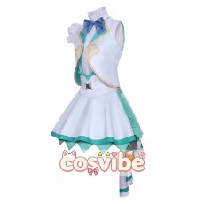 画像2: プロジェクトセカイ カラフルステージ！ feat. 初音ミク　日野森雫　劇場版プロジェクトセカイ　壊れたセカイと歌えないミク　コスプレ衣装　 コスチューム　 cosplay　イベント仮装 (2)