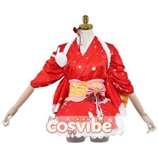 画像1: バーチャルYouTuber　VTuber　兎田ぺこら　2020正月　コスプレ衣装　 コスチューム　 cosplay　イベント仮装 (1)