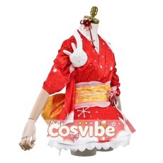 画像2: バーチャルYouTuber　VTuber　兎田ぺこら　2020正月　コスプレ衣装　 コスチューム　 cosplay　イベント仮装 (2)