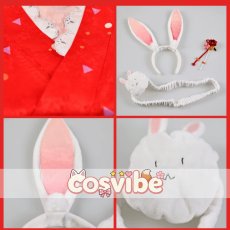 画像5: バーチャルYouTuber　VTuber　兎田ぺこら　2020正月　コスプレ衣装　 コスチューム　 cosplay　イベント仮装 (5)