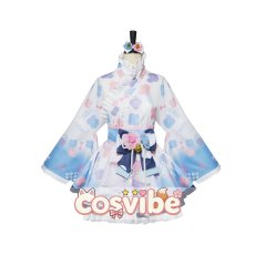 画像1: バーチャルYouTuber　VTuber　天宮こころ　和服　コスプレ衣装　 コスチューム　 cosplay　イベント仮装 (1)