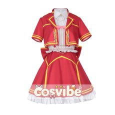 画像1: アイカツ!　星宮いちご　ドリコラFes　コスプレ衣装　 コスチューム　 cosplay　イベント仮装 (1)