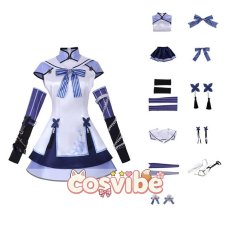 画像6: バーチャルYouTuber　VTuber　東雪蓮　初期衣装　コスプレ衣装　 コスチューム　 cosplay　イベント仮装 (6)