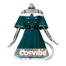 画像1: プロジェクトセカイ カラフルステージ！ feat. 初音ミク　草薙寧々　嗚呼、素晴らしきニャン生　コスプレ衣装　 コスチューム　 cosplay　イベント仮装 (1)