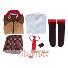 画像4: ラブライブ！サンシャイン!!　松浦果南　バレンタイン編Part2　覚醒前　コスプレ衣装　 コスチューム　 cosplay　イベント仮装 (4)