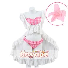画像5: アークナイツ　エイヤフィヤトラ　水着　夏の花弁FA018　コスプレ衣装　 コスチューム　 cosplay　イベント仮装 (5)
