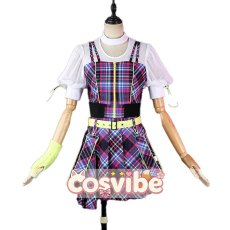 画像1: ラブライブ！スーパースター!!　Liella!　桜小路きな子　Jellyfish　5yncri5e! 1stシングル　コスプレ衣装　 コスチューム　 cosplay　イベント仮装 (1)