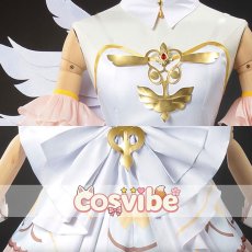 画像5: プロジェクトセカイ カラフルステージ！ feat. 初音ミク　暁山瑞希　天使衣装　アイディスマイル　コスプレ衣装　 コスチューム　 cosplay　イベント仮装 (5)