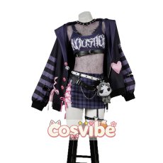 画像1: バーチャルYouTuber　VTuber　ラオーラ・パンテーラ　Gothera　コスプレ衣装　 コスチューム　 cosplay　イベント仮装 (1)