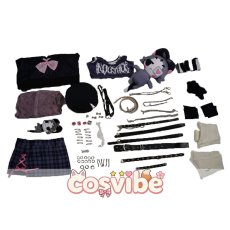 画像10: バーチャルYouTuber　VTuber　ラオーラ・パンテーラ　Gothera　コスプレ衣装　 コスチューム　 cosplay　イベント仮装 (10)