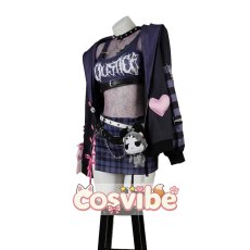 画像2: バーチャルYouTuber　VTuber　ラオーラ・パンテーラ　Gothera　コスプレ衣装　 コスチューム　 cosplay　イベント仮装 (2)
