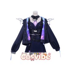 画像1: バーチャルYouTuber　Vtuber　古石ビジュー　厨二病衣装　コスプレ衣装　 コスチューム　 cosplay　イベント仮装 (1)