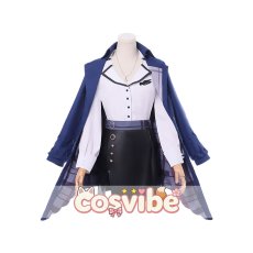 画像1: バーチャルYouTuber　VTuber　ネリッサ・レイヴンクロフト　OL衣装　コスプレ衣装　 コスチューム　 cosplay　イベント仮装 (1)