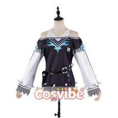 画像1: バーチャルYouTuber　VTuber　輪堂千速　初期2D　コスプレ衣装　 コスチューム　 cosplay　イベント仮装 (1)