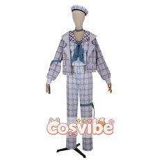 画像1: バーチャルYouTuber　VTuber　叶(かなえ)　ChroNoiR　ニューレトロスタイル　セーラー衣装　コスプレ衣装　 コスチューム　 cosplay　イベント仮装 (1)