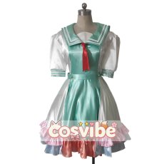 画像1: ラブライブ！サンシャイン!!　高海千歌　La la 勇気のうた　コスプレ衣装　 コスチューム　 cosplay　イベント仮装 (1)