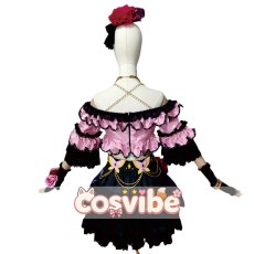 画像2: アイカツ!　紫吹蘭　ローズボンボン　コスプレ衣装　 コスチューム　 cosplay　イベント仮装 (2)