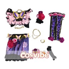画像3: アイカツ!　紫吹蘭　ローズボンボン　コスプレ衣装　 コスチューム　 cosplay　イベント仮装 (3)