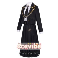 画像2: プロジェクトセカイ カラフルステージ！ feat. 初音ミク　東雲絵名　スクール　コスプレ衣装　 コスチューム　 cosplay　イベント仮装 (2)
