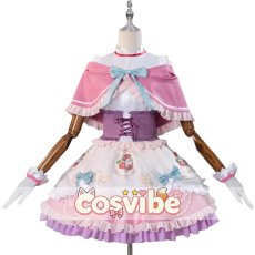 画像1: プリパラ　真中らぁら　10周年　サンリオコラボ　コスプレ衣装　 コスチューム　 cosplay　イベント仮装 (1)