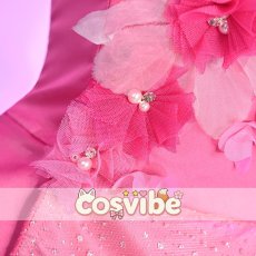 画像10: ウィンクス・クラブ（Winx Club）　フローラ　コスプレ衣装　 コスチューム　 cosplay　イベント仮装 (10)