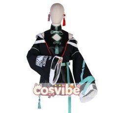 画像1: バーチャルYouTuber　VTuber　緑仙　チャイナストリート　コスプレ衣装　 コスチューム　 cosplay　イベント仮装 (1)